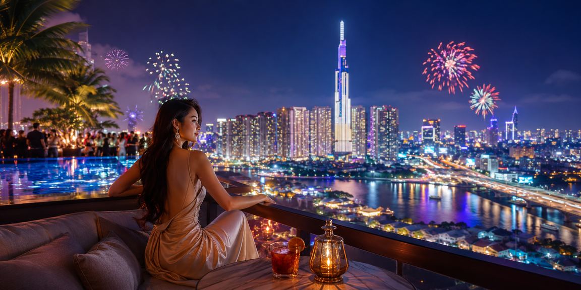 Không khí lễ hội tại Hồ Chí Minh gợi bối cảnh kiểm tra thanh toán cuối tuần